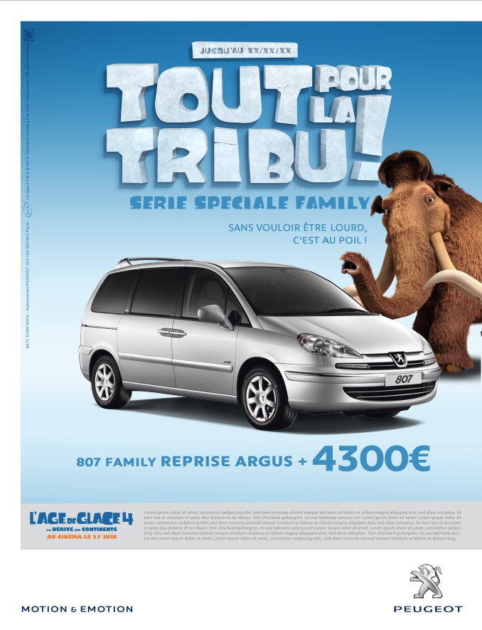 Peugeot Event Age de glace 5