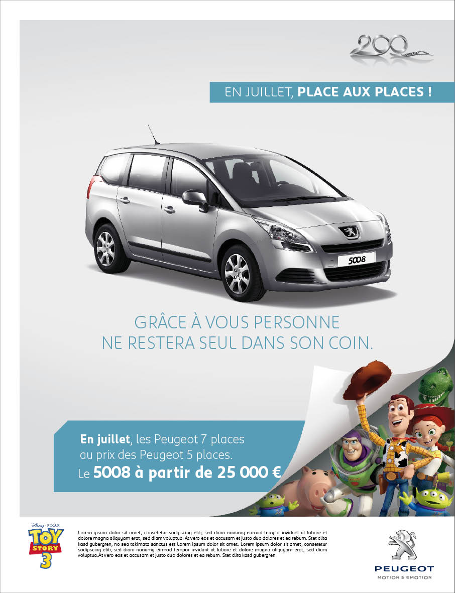 Peugeot Event Pixar 3